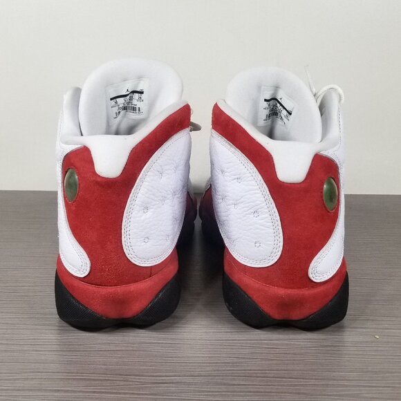 Air Jordan XIII 13 OG Shoes, White/Team Red/Black 414571-122, Mens Size 10 / 44 - Picture 5 of 12